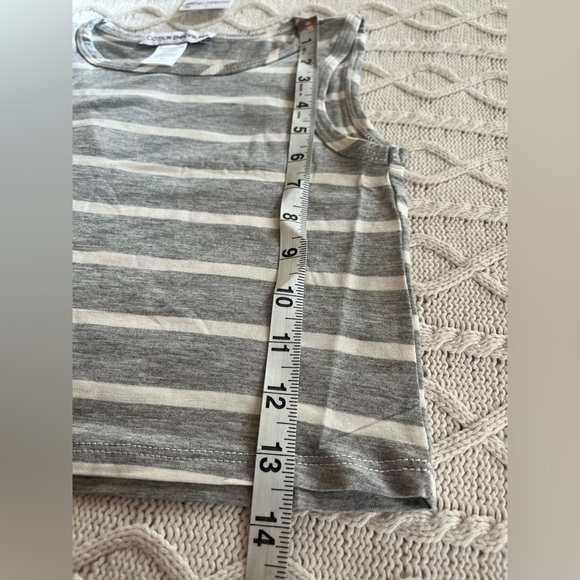 NWT Cotton Emporium Cropped Sleeveless Tank Juniors Size Small - Picture 6 of 10